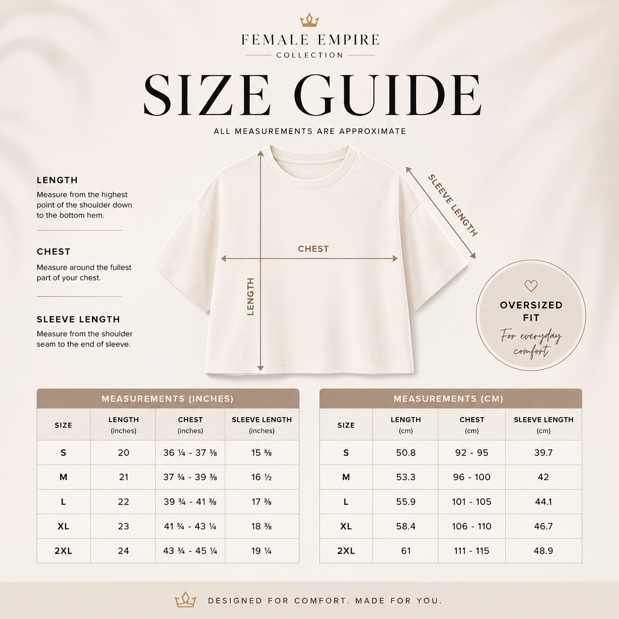 Becoming Her™ | Premium Oversized Tee