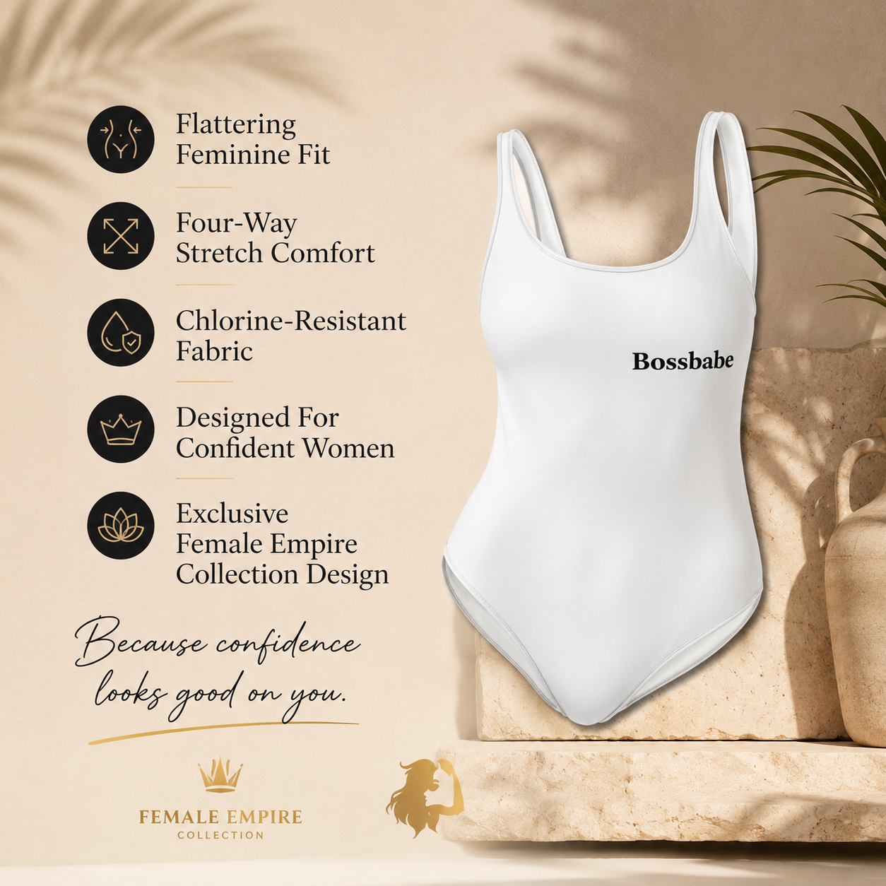 Bossbabe™ | Premium One-Piece Swimsuit