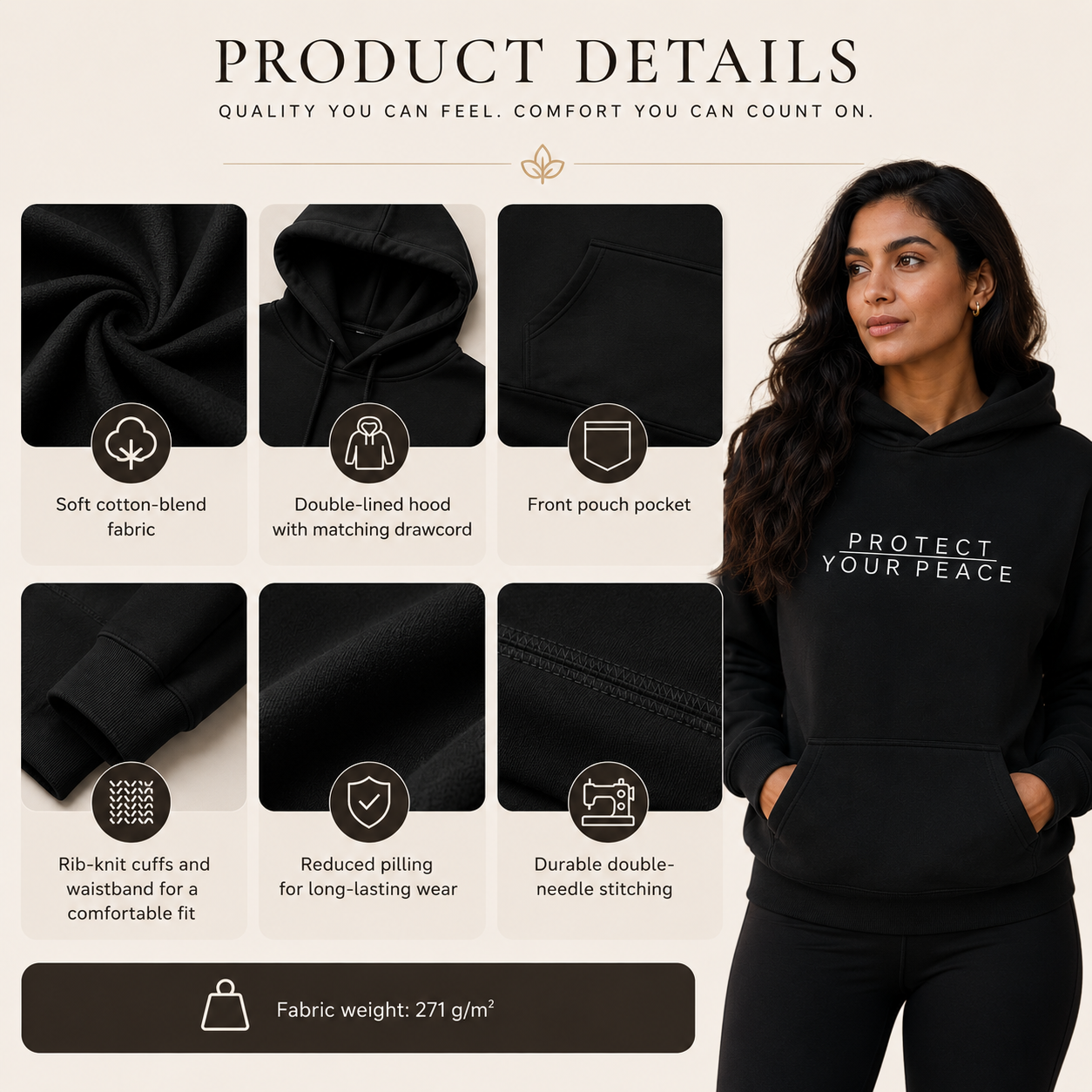 Protect Your Peace Premium™ | Hoodie
