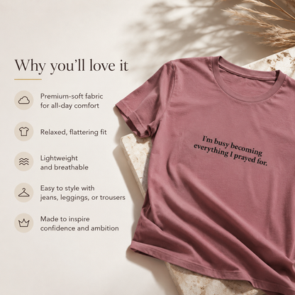 Becoming Her™ | Relaxed T-Shirt