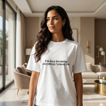 Becoming Her™ | Premium Oversized Tee